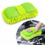 Găng tay rửa xe WANYEDI, Miếng bọt biển rửa xe loại bỏ bụi sợi nhỏ, Khăn giặt thấm hút chi tiết bền
