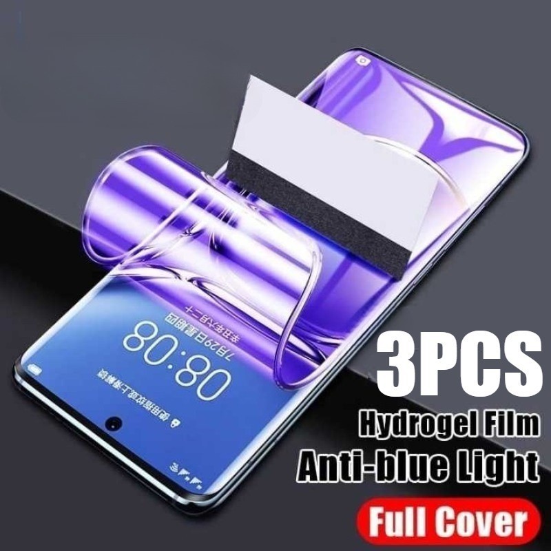 3 Miếng Dán Bảo Vệ Màn Hình HD Mềm Cho Xiaomi 17 17 17T Pro Max Siêu Chống Rơi Chống Gián Điệp Riêng Tư Chống Ánh Sáng Xanh Hydrogel Phim Mờ