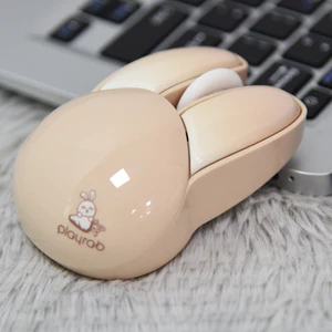 Ferris Hand M6 Chuột không dây Tắt tiếng Thỏ dễ thương Máy tính văn phòng nữ