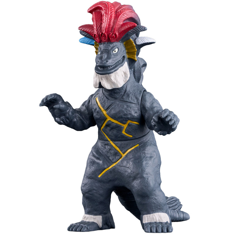 BANDAI BANDAI Mẫu búp bê cao su mềm Ultraman thế hệ đầu tiên 251 Geronimon Monster Chief