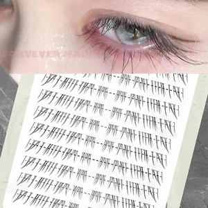Kéo dài lông mi dưới thực tế 4-7mm - Lông mi liền mạch dày đặc dành cho nữ