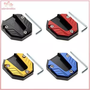 THÊM Xe Tay Ga Xe Máy Xe Đạp Kistand Mở Rộng Chân Bên Đứng Mở Rộng Tấm Hỗ Trợ Chống Trượt Mở Rộng Đế BSS