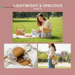 BeautifulHomeA Nữ Phong Cách Hàn Quốc Buet Bapa Túi Du Lịch Cho Trường Trung Học Và Đại Học Nhẹ Sử Dụng Hàng Ngày VN