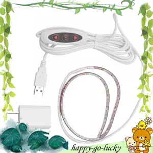Dải đèn máy may, Dải đèn LED USB 12 inch có thể điều chỉnh độ sáng, Đèn trắng cho, phích cắm US