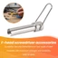 Công cụ loại bỏ tấm chắn bảo mật, Đầu nối F Bộ chuyển đổi an ninh Coax Công cụ nhỏ giọt cho cáp đồng trục