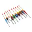 NS 1 / 10 Chiếc Phao Câu Cá Bộ Phao Bobber Câu Cá Sti Phao Biến Động Phối Kích Thước Phao Màu Cho Phụ Kiện Câu Cá NS