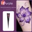 GAVESTO Henna Tattoo Cream, Tạm thời Dễ sử dụng Henna Paste Cone, Mehndi Đen Nâu Bán vĩnh viễn Mehndi Body Art Ink Hình xăm tạm thời