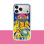Ốp điện thoại cứng hình phi thuyền hoạt hình từ tính cho iPhone 17 16 Pro 15 14 Pro Max Vỏ bảo vệ mờ mờ mờ trong suốt