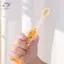 HFTOY 2 Chiếc Lông Mềm Bàn Chải Đánh Răng Trẻ Em Hình Hươu Cao Cổ Trẻ Em Hoạt Hình Bàn Chải Đánh Răng Cho Trẻ Em 3-6-12 ~