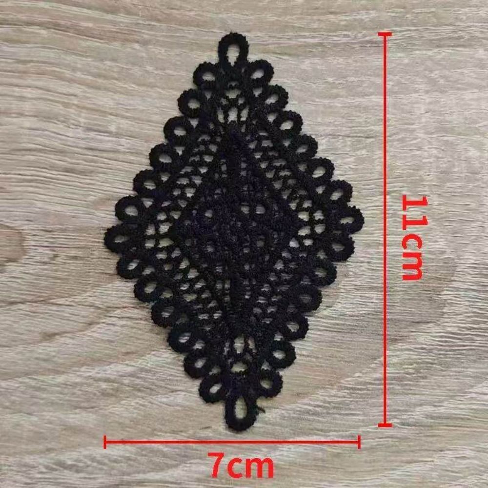 EDIWANY 1 / 4 Cái Quần Jean Thắt Lưng Mở Rộng, Phụ Nữ Rỗng Ren Thắt Lưng Mở Rộng, Cotton Điều Chỉnh Dây Thắt Lưng DIY Trang Phục May Dụng Cụ