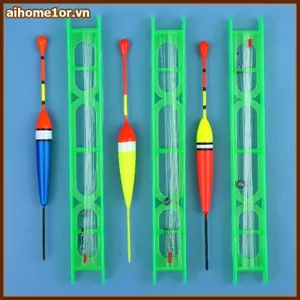AIHOM 10 Bộ dây nổi nông và móc cá để câu cá nước ngọt đa năng,