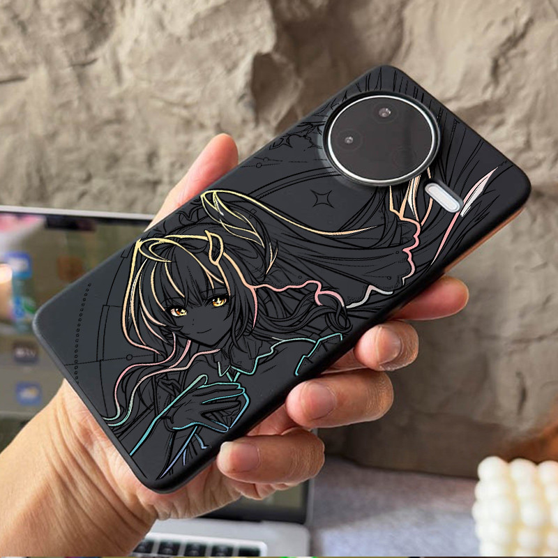 Dành Cho POCO X8 Pro X7 X6 F8 F7 Redmi Turbo 5 Max Turbo 4 Pro “Aemeath ” Ốp Điện Thoại Cứng Micro Matte / K90 K80 K70 15T Chống Dấu Vân Tay Kẹp Bọc Vỏ POCO Chống Sốc / Redmi Cover