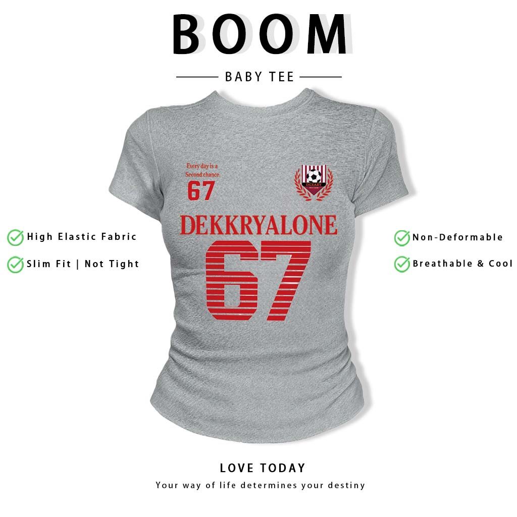 BOOM🔥 Áo Baby Tee Nữ Cotton Ôm Body-Áo Thun Ngắn Tay Y2K In Hình Phong Cách Mới Mùa Hè, Ôm Cổ Tròn Hàng Đầu phong cá #15