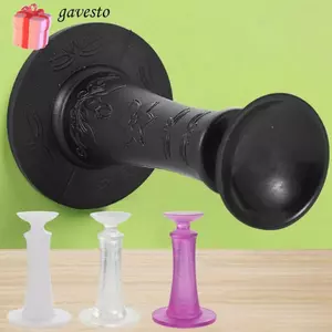 Nút chặn cửa GAVESTO, Tấm bảo vệ tường Giá đỡ sàn tự dính, Chống va chạm bằng silicon chống va chạm mạnh Phòng ngủ