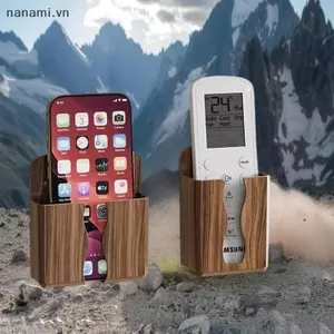 Vỏ sạc điện thoại di động treo tường không đục lỗ Braet Đế điều khiển từ xa được dán trong phòng tắm Lưu trữ Ra Holder [VN]