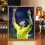 AC Milan Kaka Ký Poster Không Khung Canvas Tranh Core, Ngôi Sao Bóng Đá Hàng Hóa Treo Tường Cho Quạt Thanh Quà Tặng Lưu Niệm