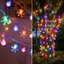 1 Đèn dây Led đầy màu trắng ấm áp mới với chế độ nhấp nháy ổn định để trang trí lễ hội