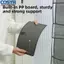 <cosyh>Wall Mounted Non-Woven Fabric Storage Hanging Bag Organizer for Shoes Cosmetics