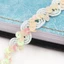 PYCOU Sequin Ren Bện Ban Nhạc, DIY May 15MM Ruy Băng, Ren Vải Phụ Kiện 5 Sân Đầm Băng Cưới Trang Trí Đồ May Vá