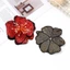 PYCOU Hoa Táo, Hạt Handmade Kích Thước Lớn May Trên Miếng Dán, Thời Trang Một Lớp DIY Nhiều Màu Sắc Kim Sa Lấp Lánh Sửa Chữa Lỗ Đính Chất Liệu Phụ Trợ