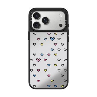 Ốp điện thoại cứng hình trái tim tình yêu dâu tây từ tính cho iPhone 17 Pro Max 17 Air 16 Plus 15 14 13 12 11 Vỏ chống sốc