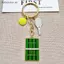 # HB # Bền Thể Thao Mini Tennis Móc Khóa Đảng Ủng Hộ Túi Mặt Dây Chuyền Quà Tặng.