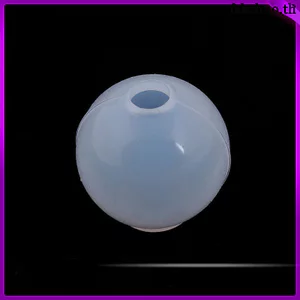 9 Chiếc Mini Epoxy Khuôn Hình Cầu Thủ Công Hình Cầu Silicon Pha Lê Nhựa Khuôn Đúc Silicon