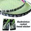 PNPIA- Băng quấn đầu Cầu lông Raet Head Edge Protector Chống mài mòn Giảm tác động và ma sát Raet Edge Protector Tape