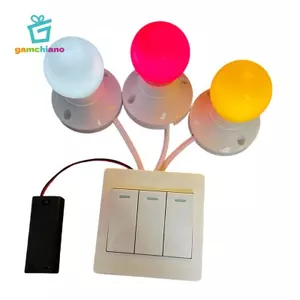 Gamchiano Đèn Màu Công Tắc Cảm Giác Ban Phát Triển Kỹ Năng Vận Động Tinh Tế Đồ Chơi Nhận Thức Cho Trẻ Em Học Tập Sớm Trò Chơi Giáo Dục