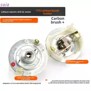 Giá đỡ bàn chải carbon SAIA, 2 kiểu động cơ điện Lithium RS775, Phụ kiện Bàn chải carbon động cơ RS775 / 750