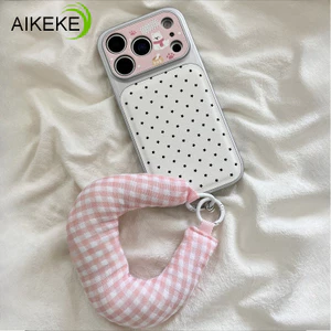 Ốp Điện Thoại Chó Dễ Thương Cho Huawei Nova 15 14 Lite 13 12 11 SE Ultra 10 Pura 80 70 Art P60 P50 P40 Pro Plus Ngôi Sao Đen Da PU Vỏ Mềm Có Dây Lưới
