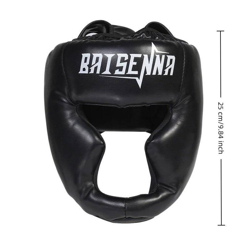 MUQV Karate Boxing Mũ Bảo Hiểm Da Đầu Bảo Vệ Người Lớn Trẻ Em Taekwondo Võ Thuật Huấn Luyện Chống Va Đập Bảo Vệ n