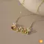 Femme Chữ Thời Trang MAM Hoa Hồng Mặt Dây Chuyền Nelace Cho Nữ Cô Gái Hoa Choker Tuyên Bố Trang Sức Quà Tặng Sinh Nhật Mới