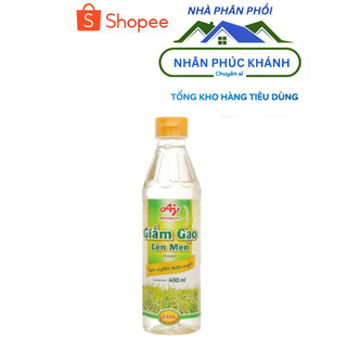 Giấm gạo lên men Ajinomoto chai 400ml