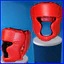 SQ3 Ajustable Boxing Headgear Da PU Giảm Sốc Mặt Mũ Bảo Vệ Mũ Bảo Vệ Thiết Bị An Toàn QS3
