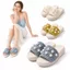 Dép Nữ PYCOU, Dép Đế Mềm Ngọt Ngào, Ngọc Trai Thời Trang Chống Mùi Chống Trơn Trượt Đi Biển Mùa Hè Để Mặc Hàng Ngày