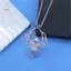 HNKMP 3D UV Glow In The Dark Spider Nelace, Gothic Hip Hop Hợp kim Côn trùng Halloween Goth Phụ kiện.