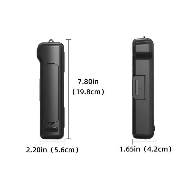 Char Vỏ cứng bảo vệ cho máy ảnh Pocket 4 3 có khe lưu trữ phụ kiện