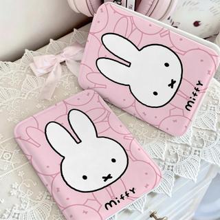 Gương gấp thỏ Miffy hồng dễ thương, gương trang điểm bỏ túi