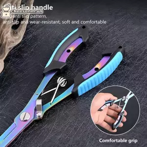 Cheenm 1 Kìm Câu Cá Đa Năng Chống Trơn Trượt Dây Câu Thép Không Gỉ Cắt Buộc Móc Kìm Di Động Chia Vòng Dụng Cụ Mở VN