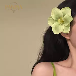 PNPIA- Kẹp Tóc Hoa Mô Phỏng Bên Hoa Thời Trang Thanh Lịch Barrettes Dành Cho Nữ Cô Gái Tính Khí Kẹp Tóc Ngọt Ngào Đa Năng Phụ Kiện Tóc