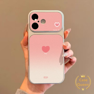 Ốp Lưng Tương Thích Cho IPhone 15 17 11 16 13 12 14 Pro Max 17 Air 14 Plus Thời Trang Chuyển Đổi Trái Tim Instant Sticker Case