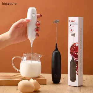 Máy tạo bọt sữa có thể sạc lại USB không dây bigapple - Máy tạo bọt cầm tay 3 tốc độ cho cà phê RDG