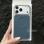 Ốp Điện Thoại Cho iPhone17 16 15 14 13Pro / promax Kẻ Sọc Từ Tính Chống Sốc PC Cứng