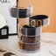 Hộp lưu trữ tròn trong suốt bằng Acrylic Đai ổn định Ra Giá đỡ trưng bày cho đồng hồ Trang sức Mỹ phẩm Vòng tay Nhẫn Đồ chơi thủ công Dây buộc VN