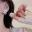 Nhíp Hoa Thời Trang Ngọc Trai sel Thả Bông Tai Nữ Trang Sức Cưới Dự Tiệc Phụ Kiện VN