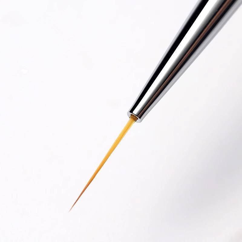 HFSHY Bàn chải nghệ thuật móng tay gỗ, lót chi tiết vẽ tinh tế, sơn UV gel, dụng cụ thiết kế VN