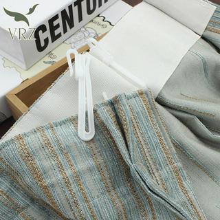 VRZ 10 Chiếc Rèm Treo Móc Nhẫn Cửa Sổ Nhựa Trắng Rèm Móc Cho Nhà Văn Phòng Rèm Phụ Kiện 7cm / 8.5cm HOT