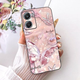 Vỏ Mới Cho Motorola Moto G06 XT2535-1 XT2535-2 / Moto G06 Power XT2535-13 Ốp Lưng Hoa Xinh Đẹp Silicon Mềm Màu Đen TPU Vỏ Điện Thoại