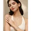 FANCIME "Bướm Starlight" Bông tai bạc tráng men dạ quang